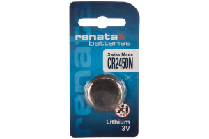16168728 Литиевая батарейка CR 2450 N Li/MnO2, 540mAh, 3V, NEW 12552 Renata