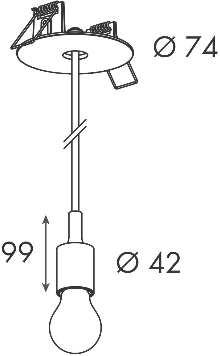 LUNOO Светодиодный подвесной светильник прямого света sun-id-1433594 - Вид №2
