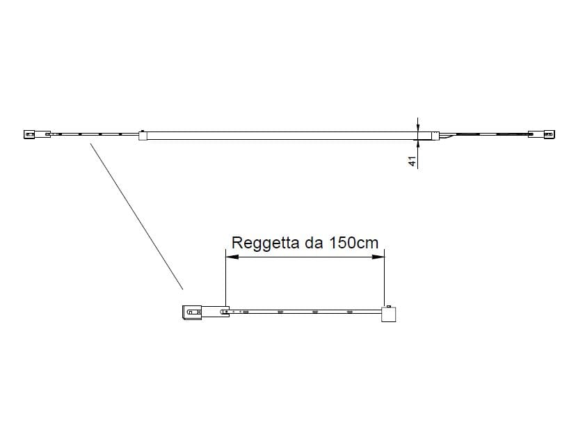 Профиль линейного освещения металлической стены ZAVA VETTORIALE TESATA ARCH-00020019 - Вид №2