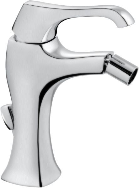 76004CSP Смеситель Ares с донным клапаном для Биде, цвет зачищенный хром EMMEVI