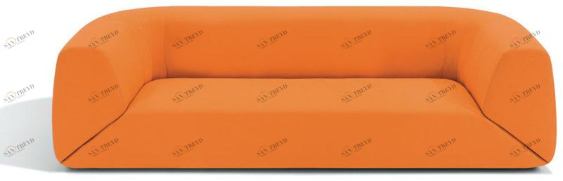 MissoniHome 3-х местный тканевый диван Gravità sun-id-1513174