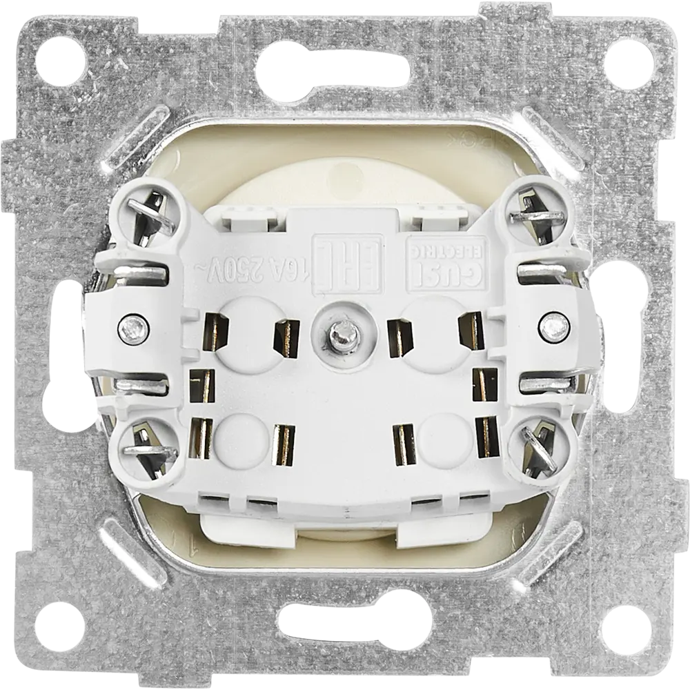 Розетка встраиваемая GUSI Electric Ugra бежевая для бытовой техники 83864369 STLM-0045185 - Вид №3