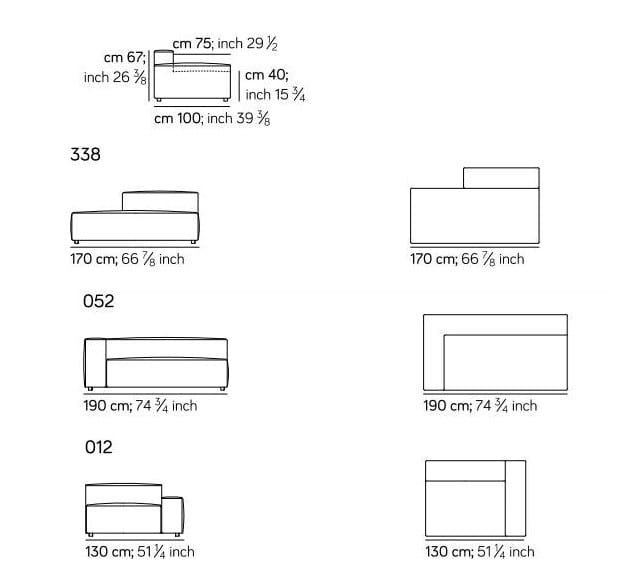 Модульный угловой диван Amura ARCH-00111404 - Вид №2