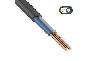 16499589 Кабель ВВГ-ПнгА 2x4 кв.мм 100 м ГОСТ 01-8209-2 ККЗ