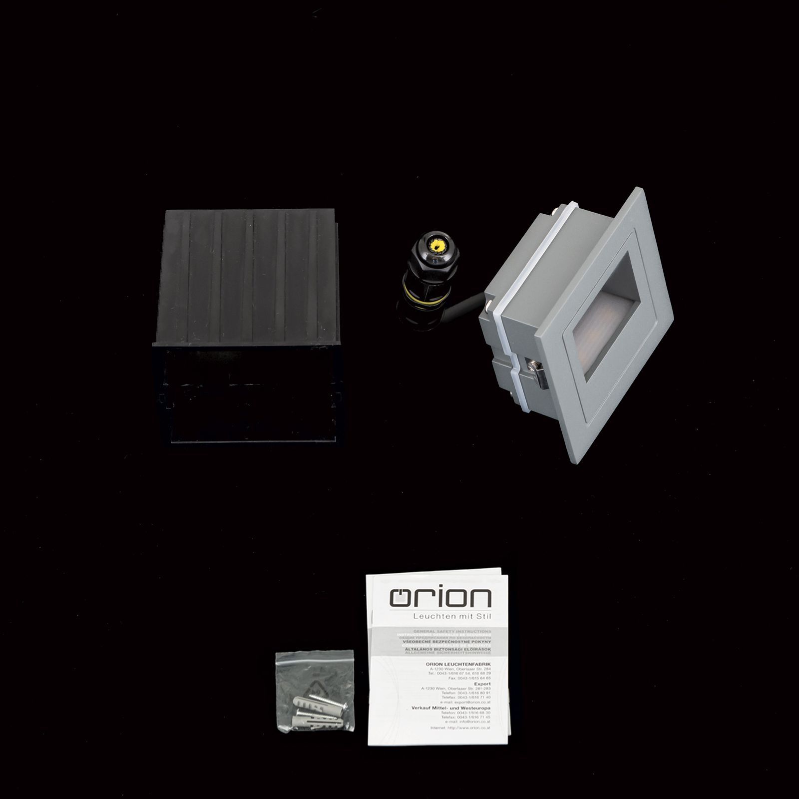 Утопленный алюминиевый светодиодный настенный светильник Orion их ARCH-00034958 - Вид №20