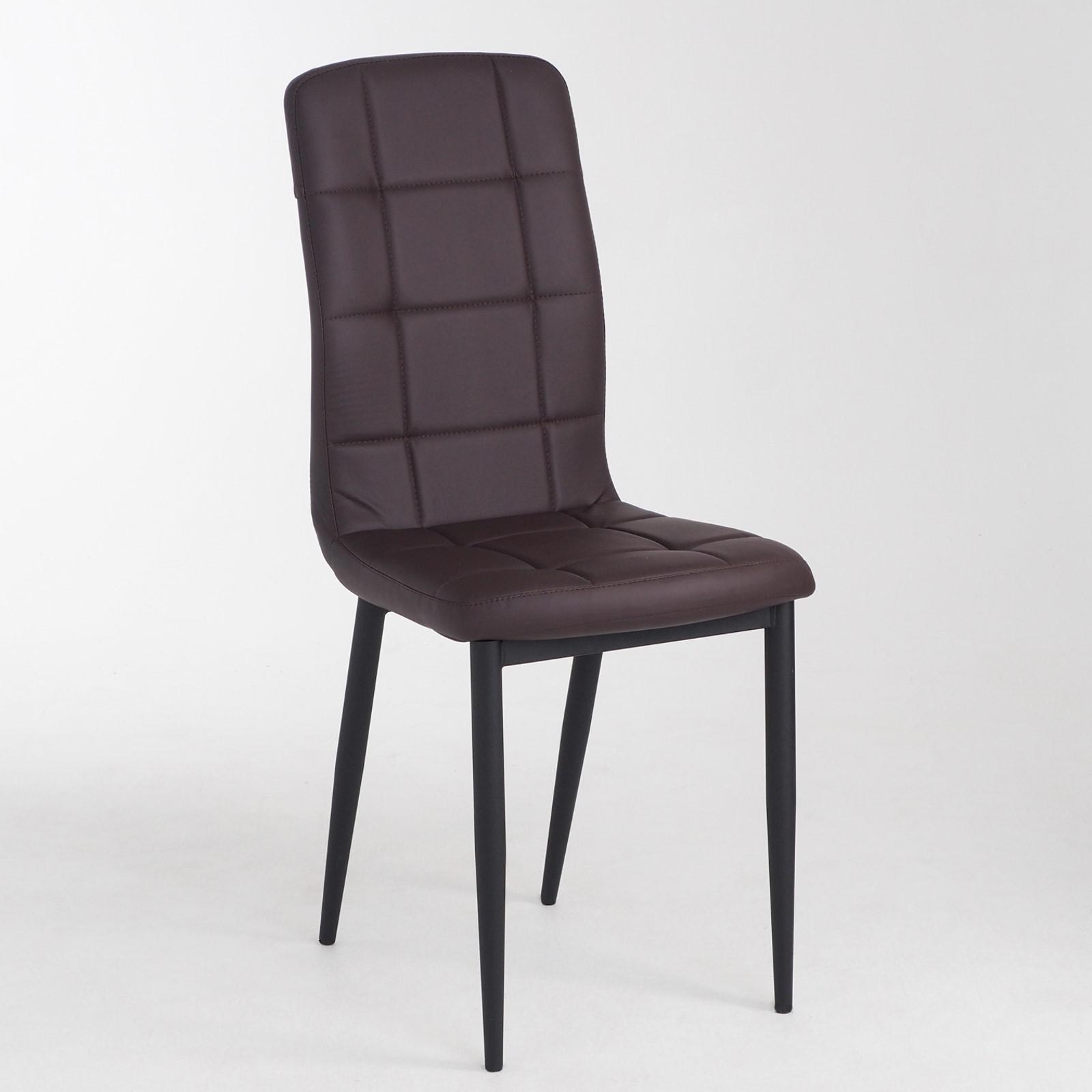 90303304 Стул Квадро 100х44х42 см экокожа цвет коричневый STLM-0175867 FORPOST SHOP