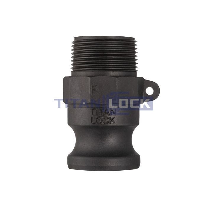 Камлок полипропиленовый тип F ниппель, наружная резьба BSP 3/4", TL75FPP TITAN LOCK 