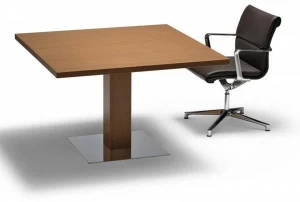 Bralco Квадратный стол для переговоров из ореха Arche