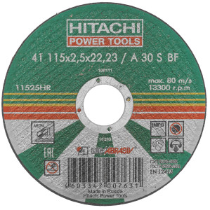 Диск отрезной Hitachi HTC-11525HR 9214121