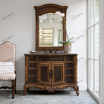 Тумбочка, большая (от 37 до 59,5) 06418-110-400 Winslow Large Sink Chest  Ambella 