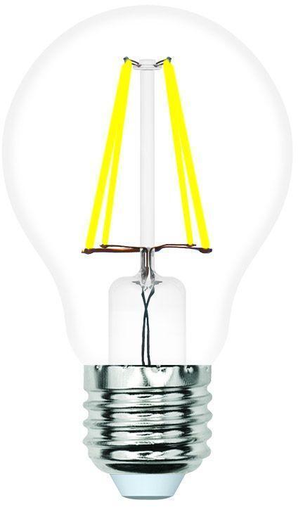 LED-A60-9W/3000K/E27/CL/SLF Лампа светодиодная филаментная E27 9W 3000K прозрачная UL-00008302 Volpe LED-A60-SLF