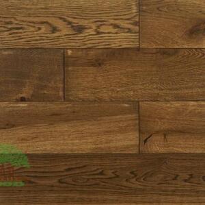 Инженерная доска TarWood Country Тёмный 16х185мм Дуб Рустик с брашью (Текстурированная) 400-2000х185 мм.