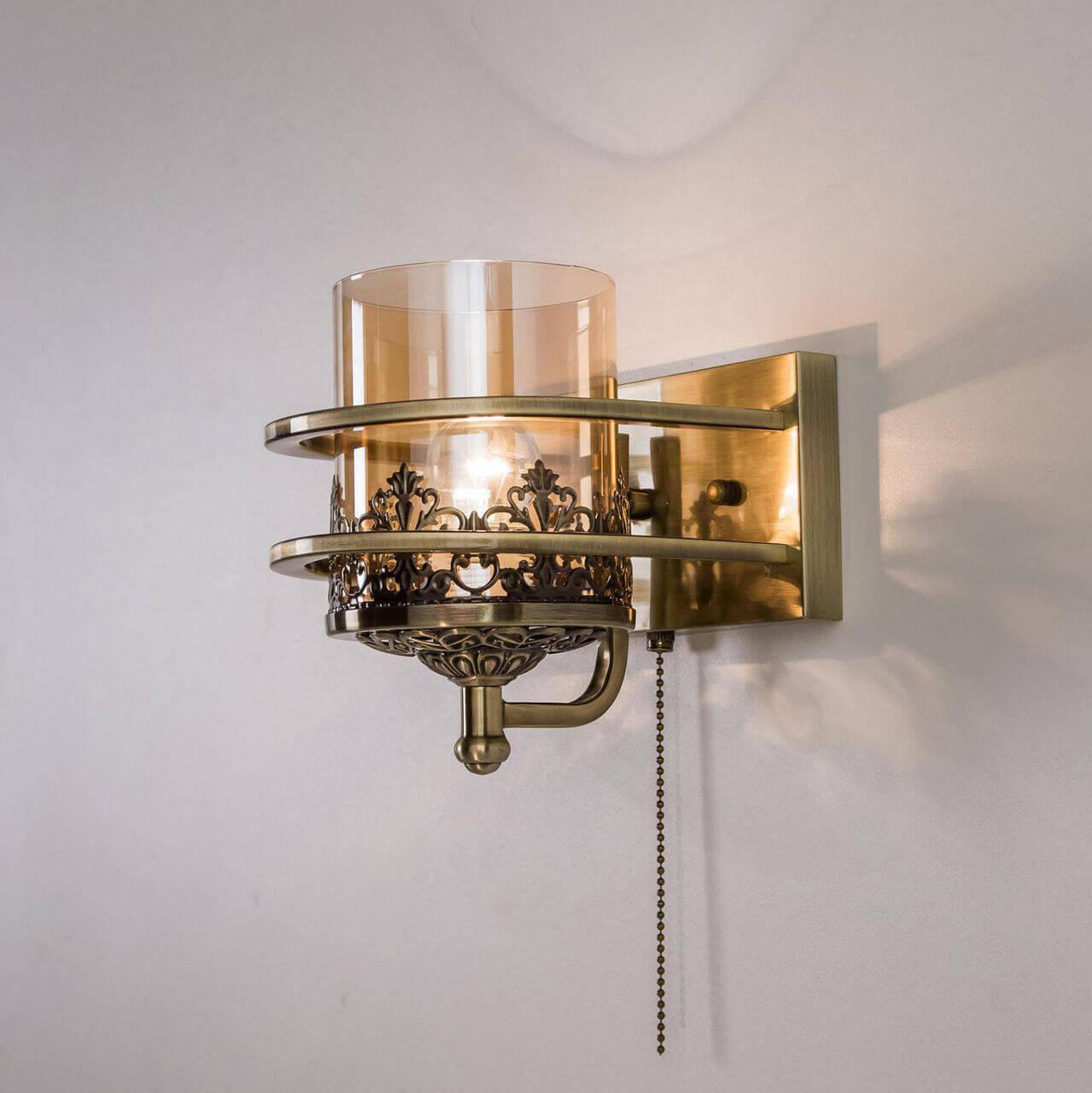 Бра светодиодное бронзовое "Ориент" CL464313 CITILUX ОРИЕНТ 00-3929289 Бронза;прозрачный  - Вид №2