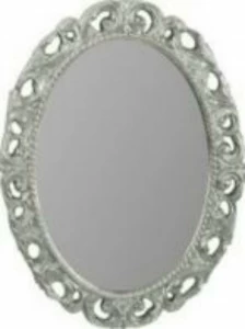 Зеркало овальное MIGLIORE Complementi ML.COM-70.724, h70xL89xP3,5 cm, серебро
