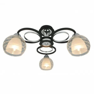 Потолочная люстра Arte Lamp Ginevra A1604PL-3BK ARTE LAMP GINEVRA 109040 Серый