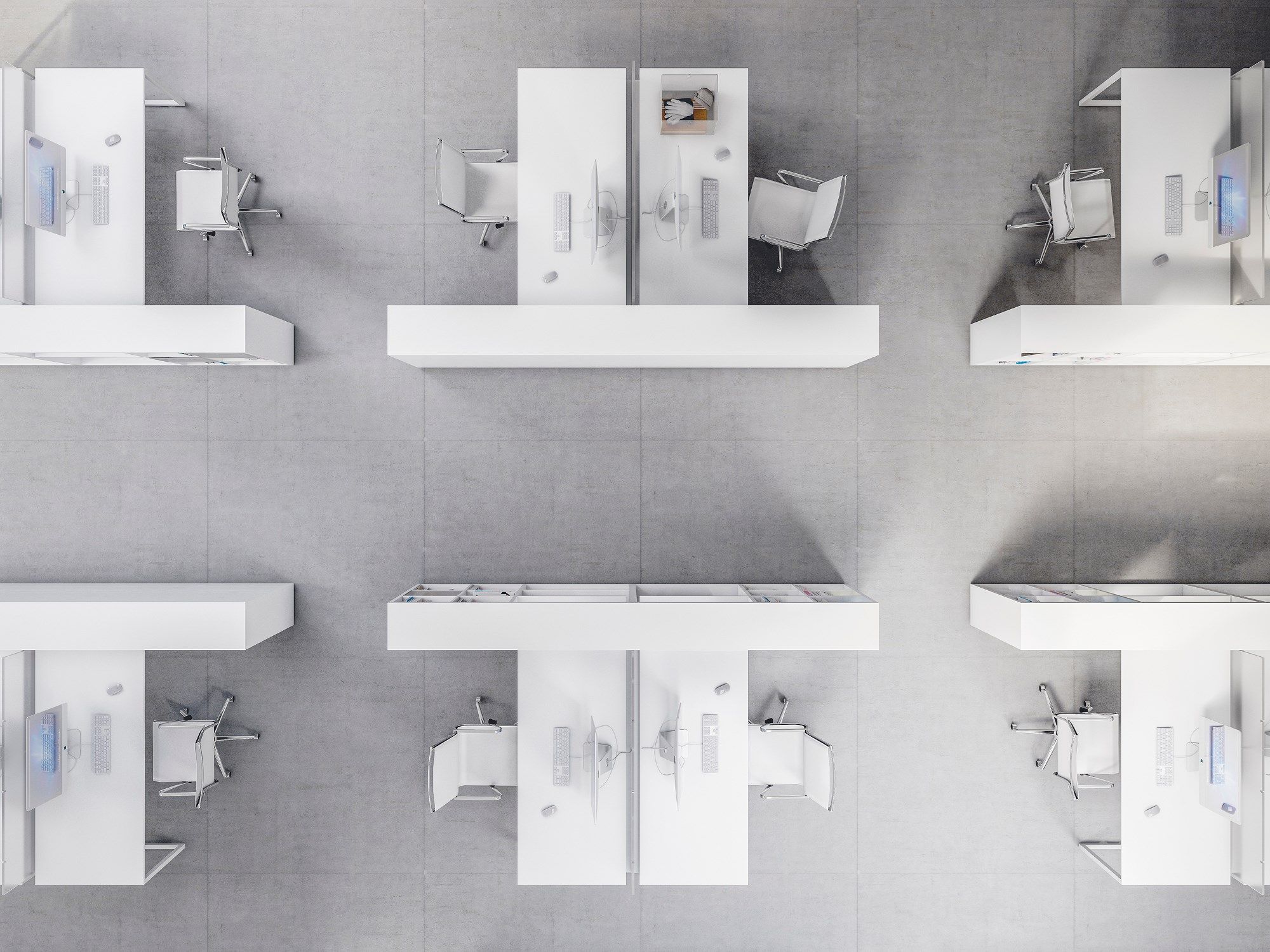 Модульный офисный книжный шкаф FANTONI Framework 2.0 ARCH-00054400 - Вид №4