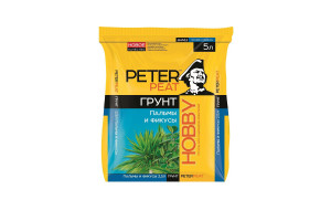 16752217 Грунт Hobby Пальмы и фикусы 5 л Х-09-5 Peter Peat