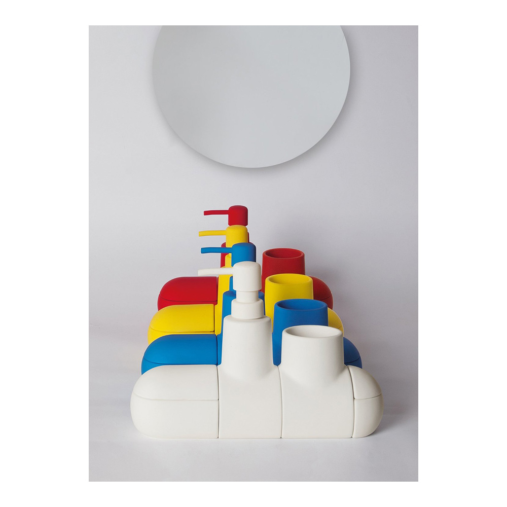 Органайзер для ванной Submarino голубой Seletti 10696AZZ - Вид №2