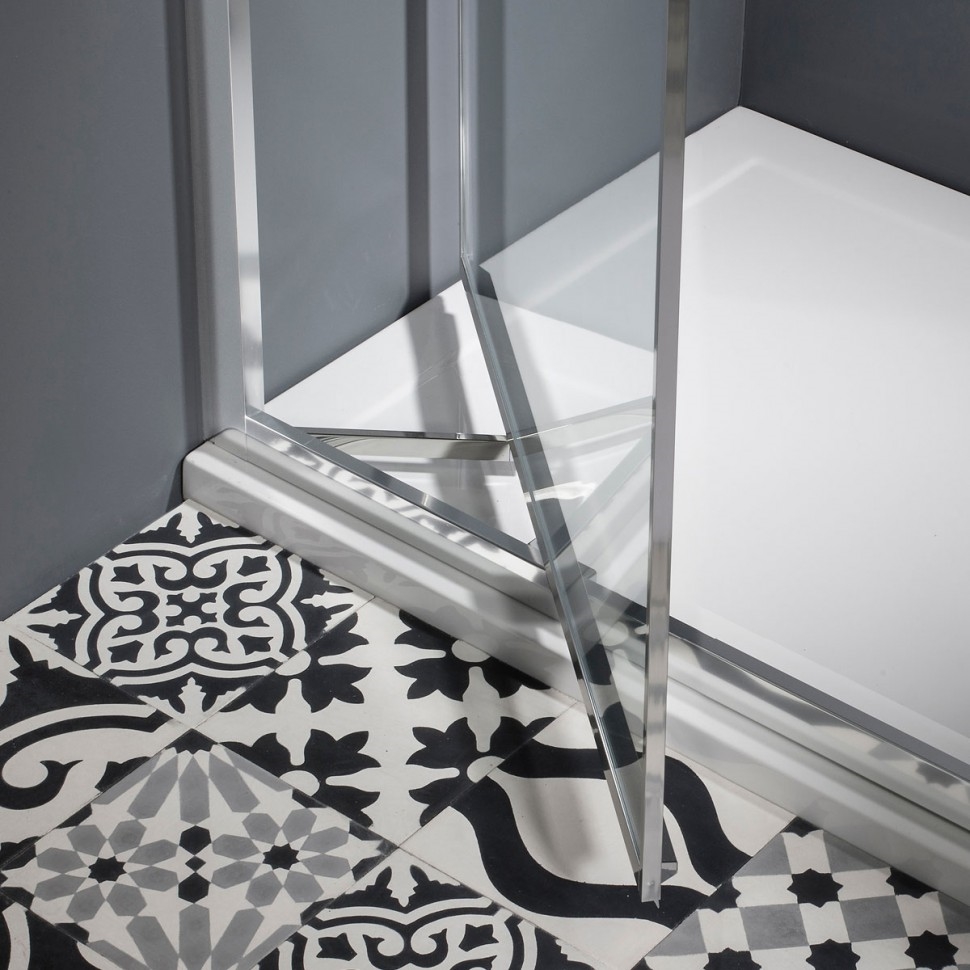 Дверь в нишу Infold 900mm Britton Burlington EIDSC0900  - Вид №3