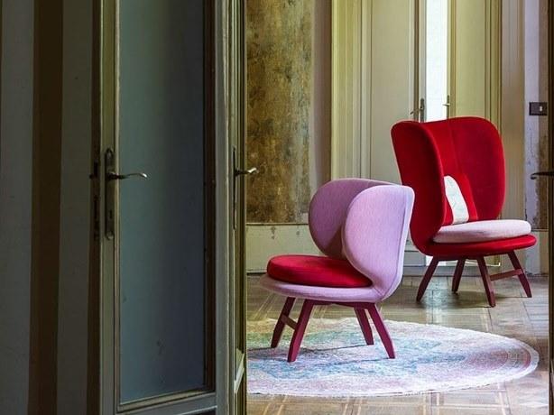 Moroso Кресло из ткани с высокой спинкой Sushi edition sun-id-1442926 - Вид №1