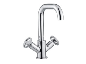 Смеситель для раковины из хромированной латуни