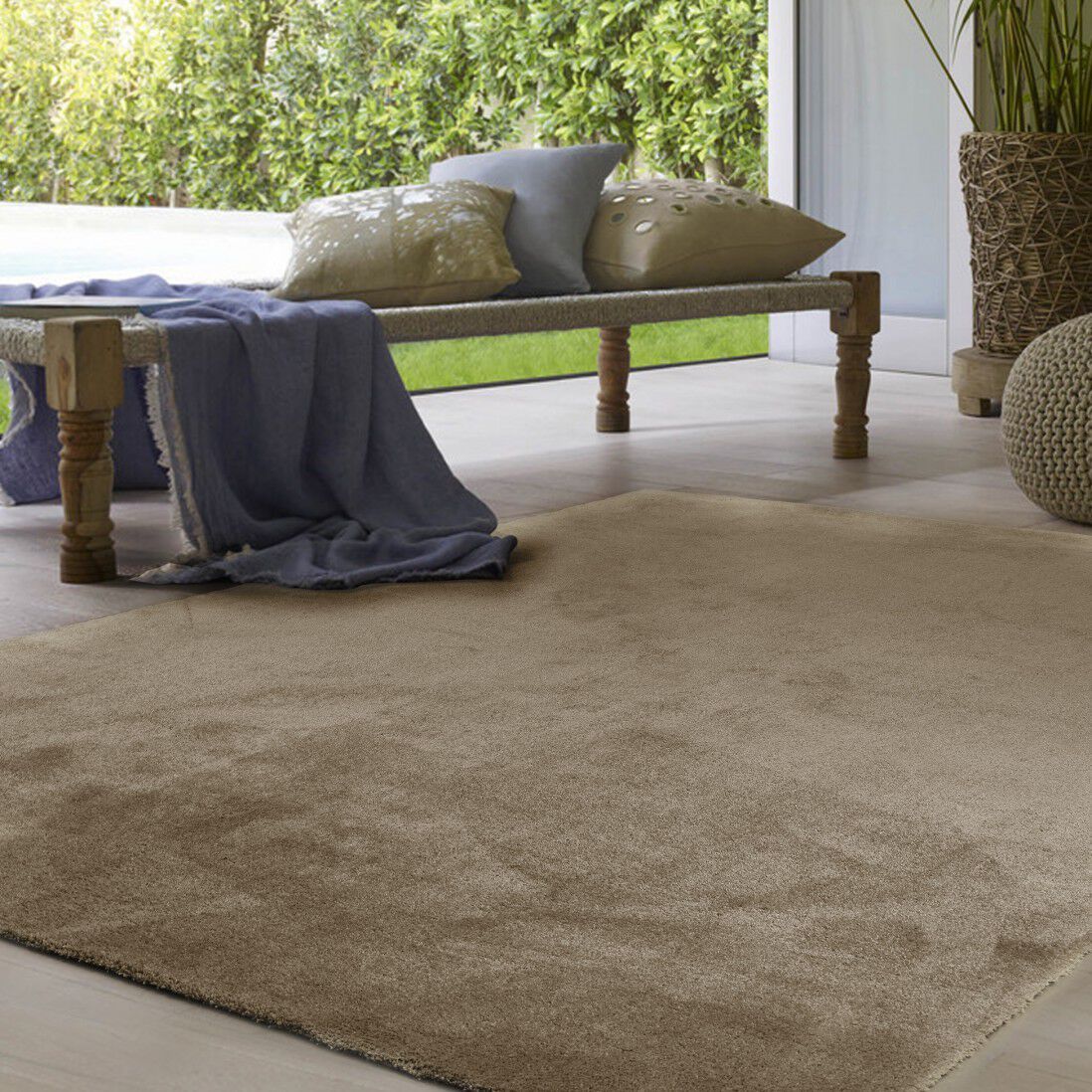 Сплошной цвет прямоугольный ковер Ademi Essential ARCH-00089886 - Вид №5