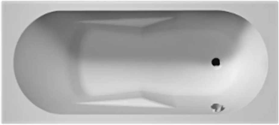 90583883 Прямоугольная ванна riho lazy 180x80 right B082001005 акриловая 180x80см STLM-0295085