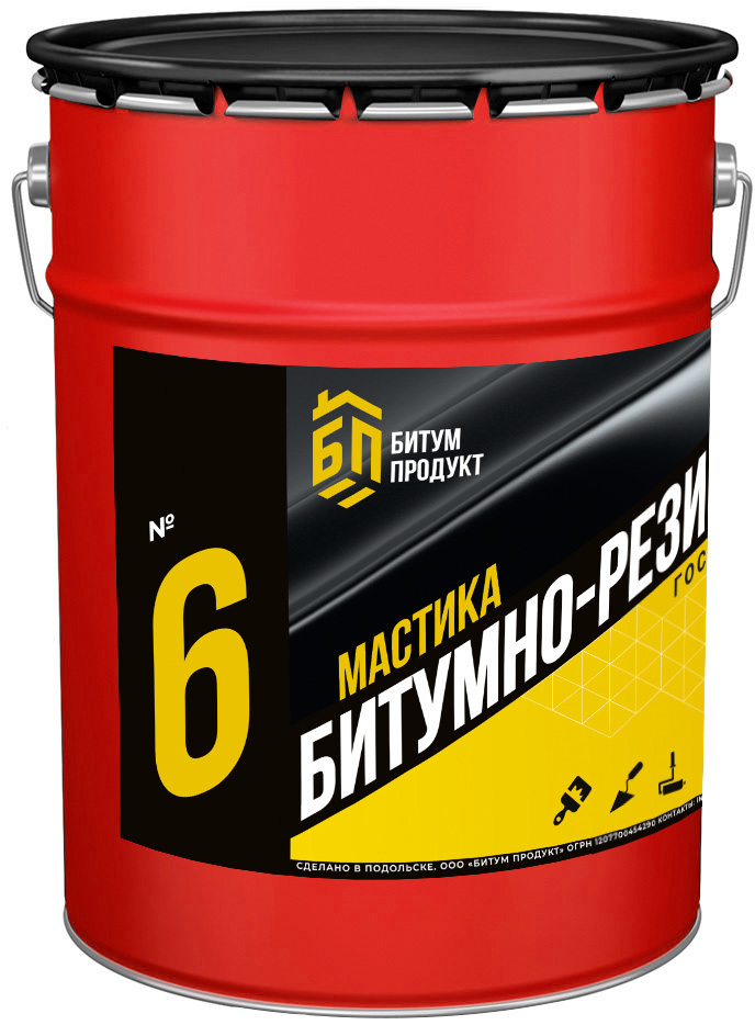 90240329 Мастика битумно-резиновая 20кг STLM-0145870 БИТУМ ПРОДУКТ