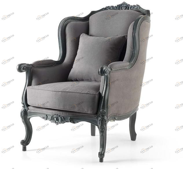 Andrea Fanfani Кресло с обивкой из ткани с подлокотниками Tornabuoni 742/p