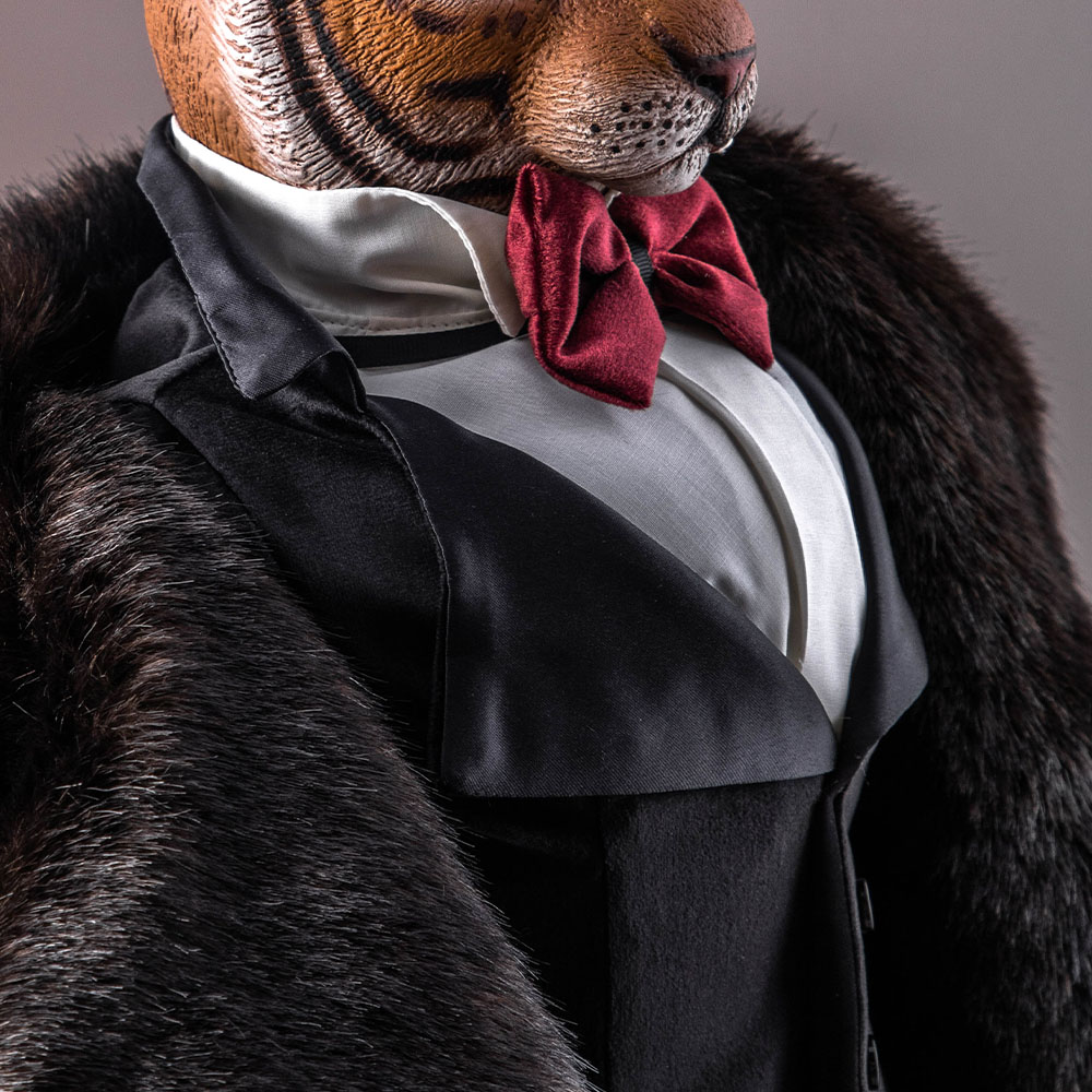 76131 Коллекционная кукла Тигр Клод Моэт BOGACHO 4627196597549 - Вид №3