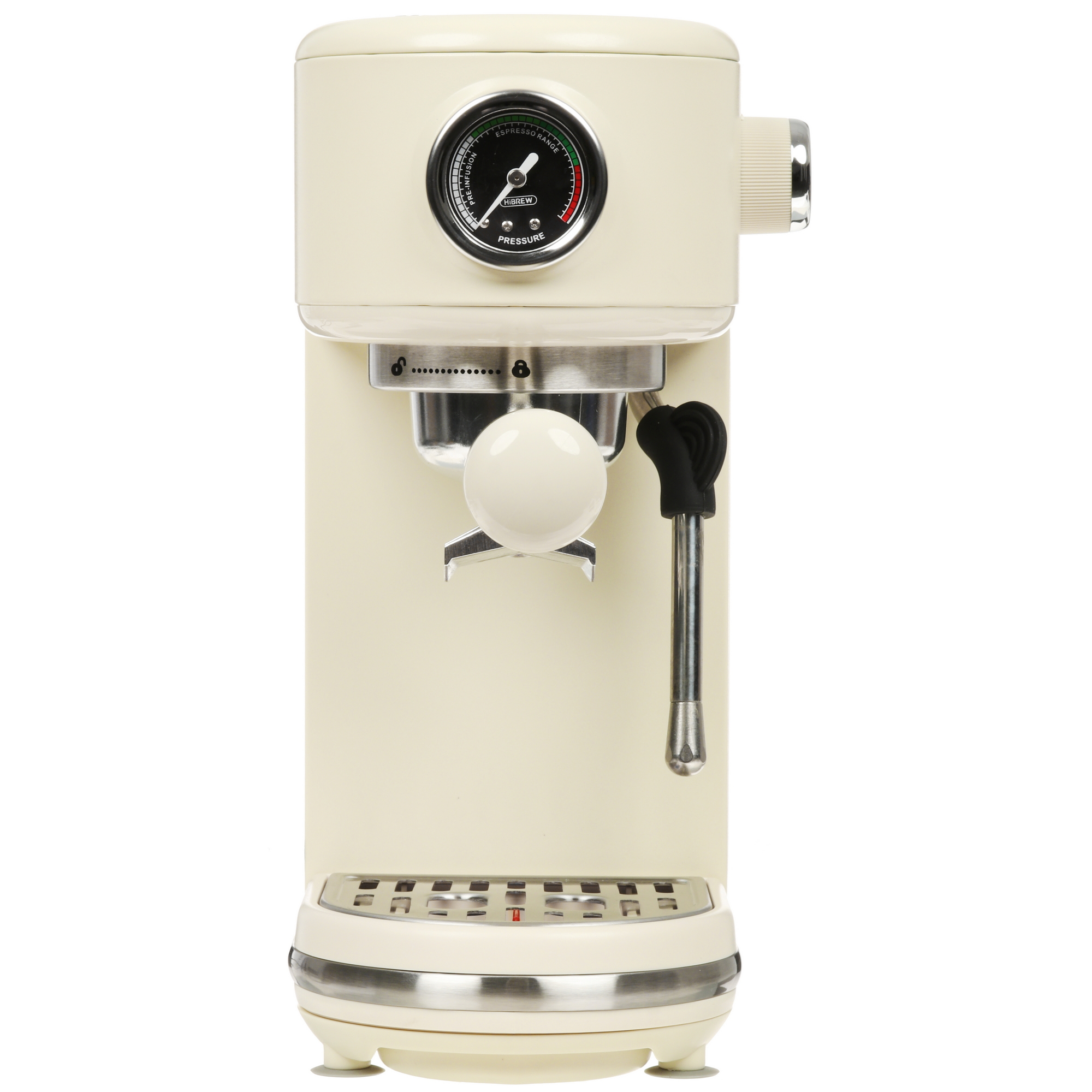 9156829 Кофеварка рожковая HiBREW H10B бежевый STDN-0138695 - Вид №1
