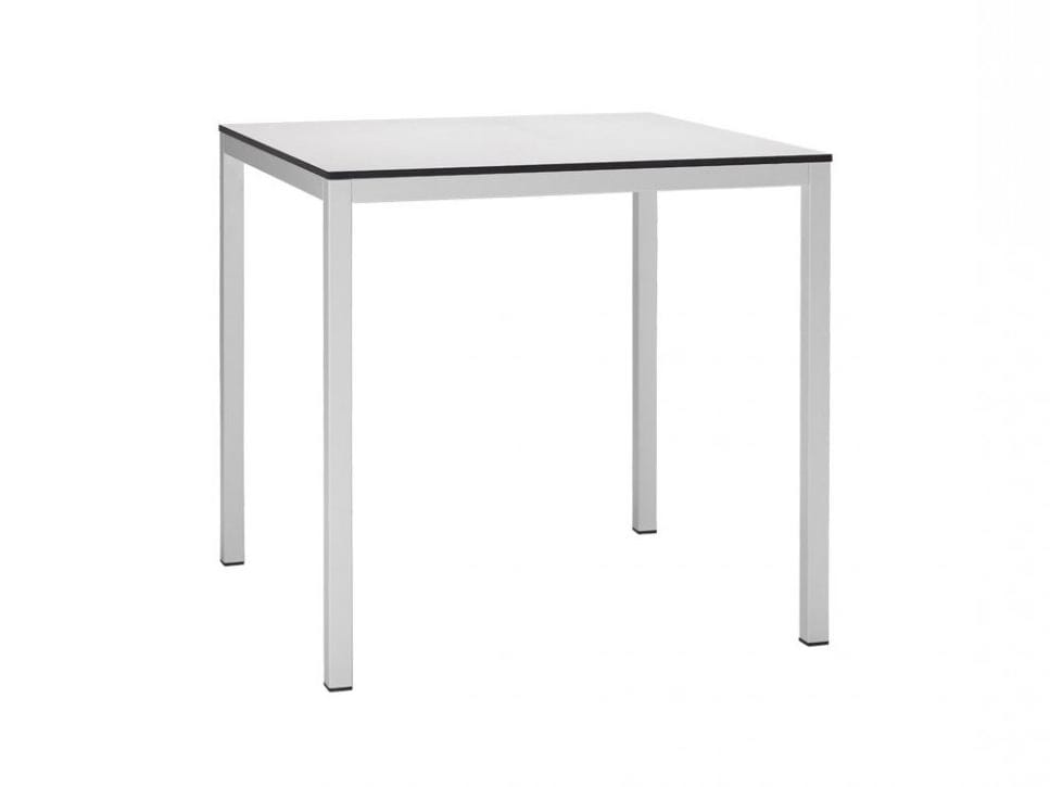 Квадратный штабелируемый стол из стали с порошковым покрытием S-CAB MIRTO ARCH-00143945