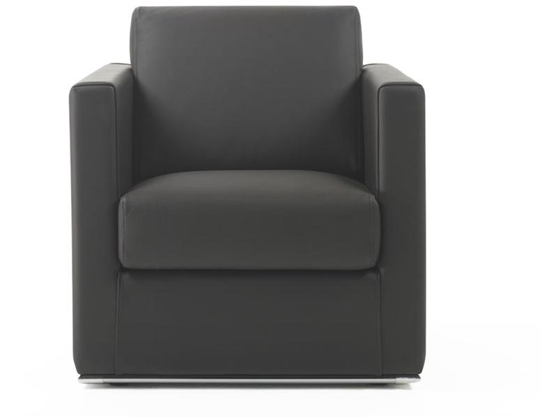 Marelli Кожаное кресло с подлокотниками Cubic sun-id-1429890 - Вид №3