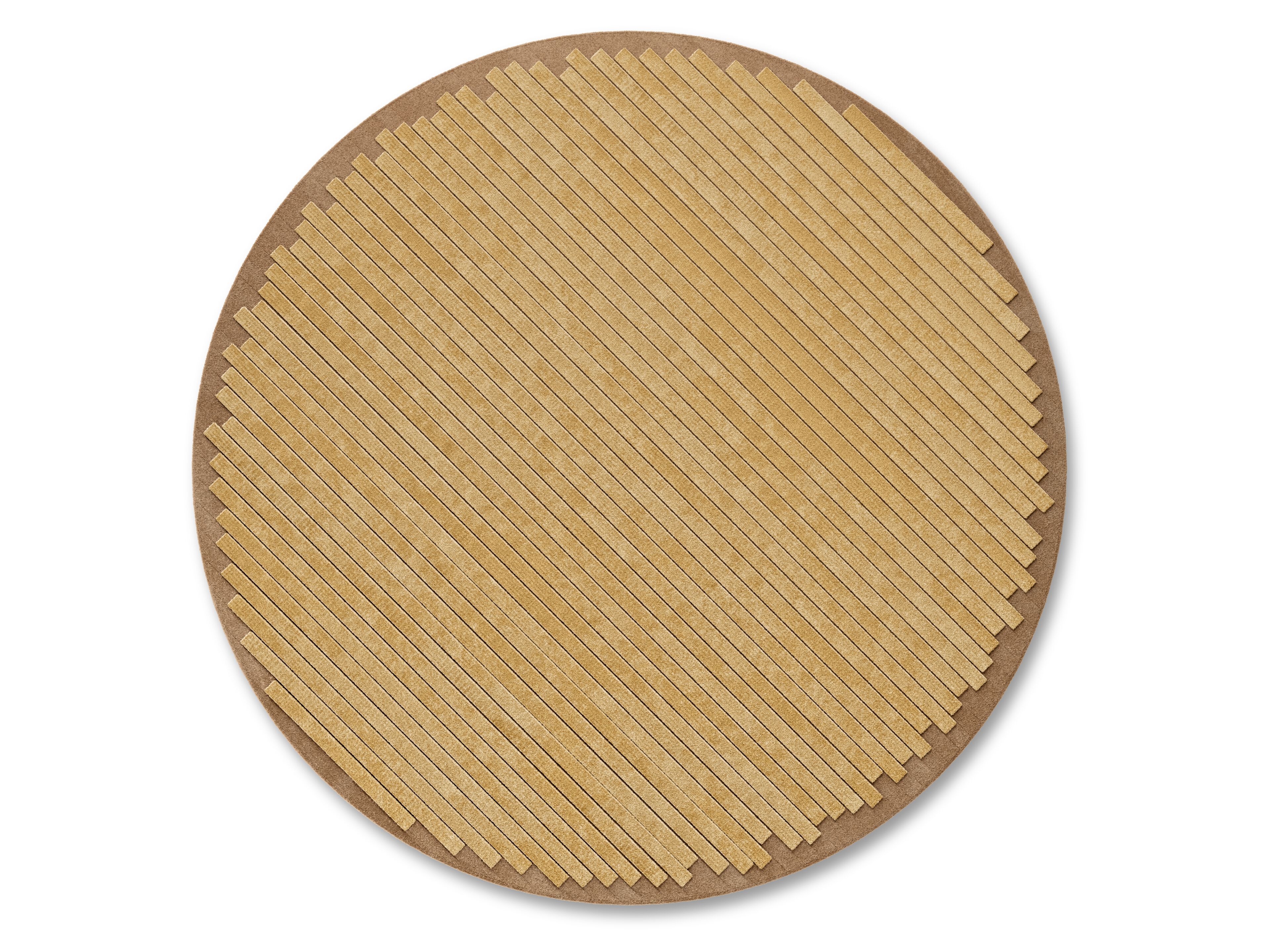 Круглый шерстяной ковер ручной работы Zanotta ETTARO ARCH-00100469 - Вид №2