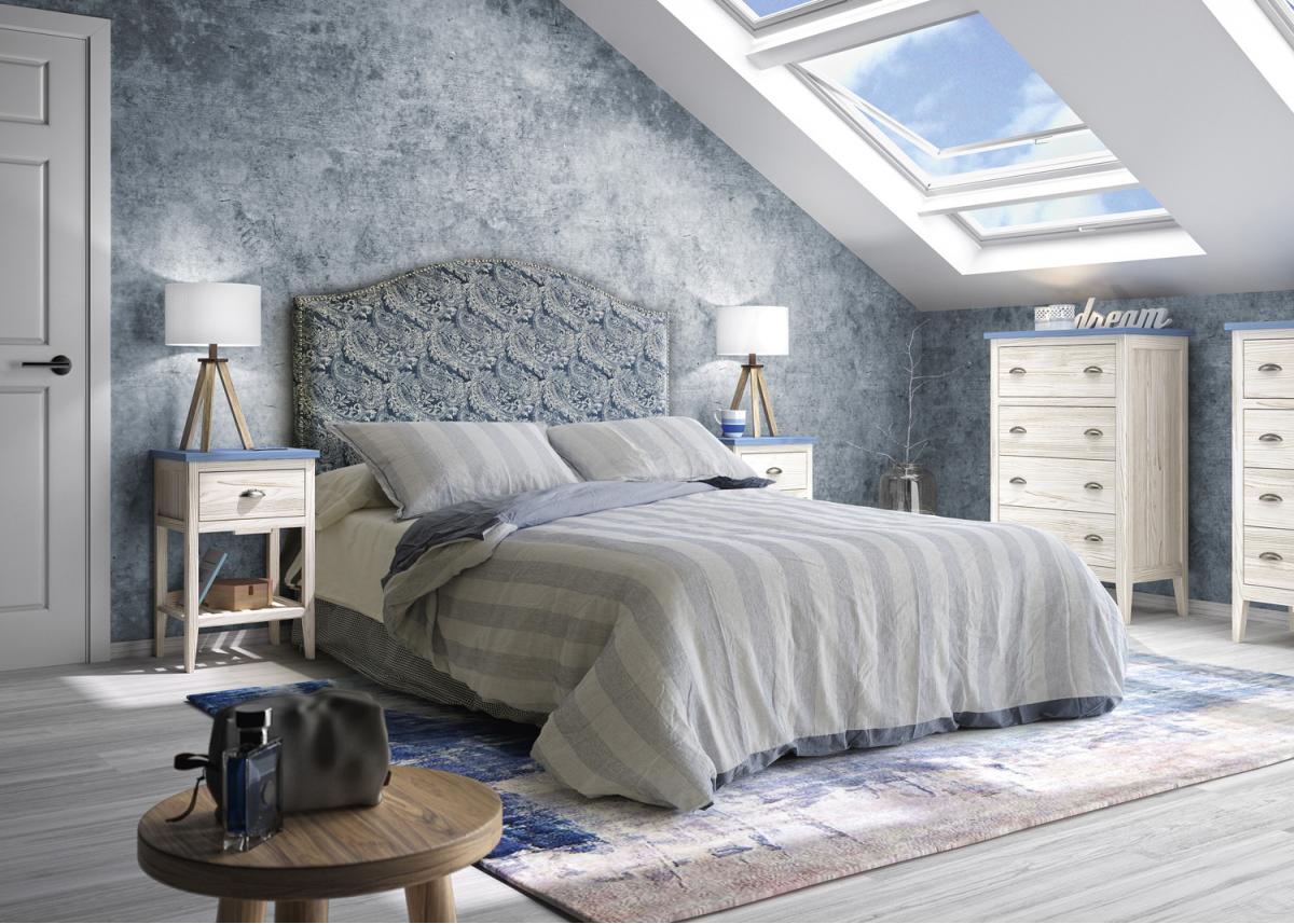 090595 Прикроватная тумба c 1 ящиком Grupo Seys Nantes Santreyd