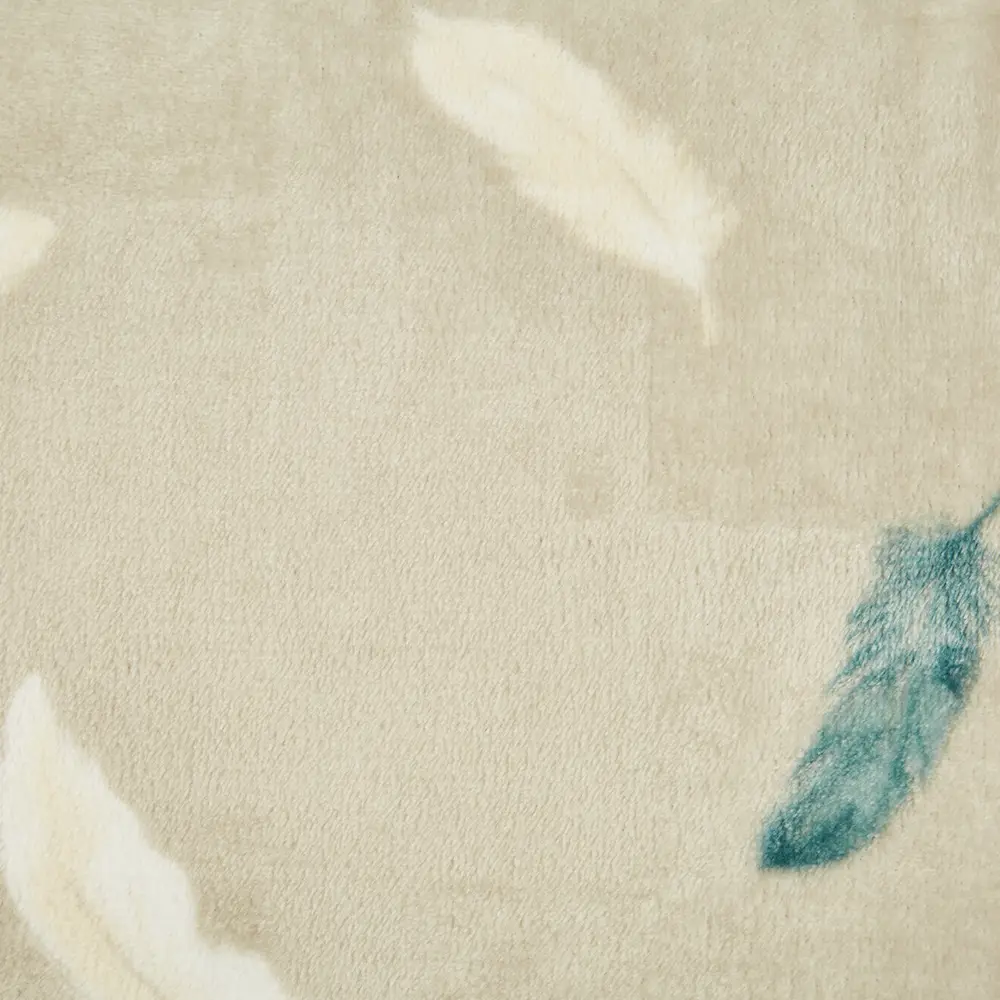 Плед Plumage 180x200 см фланель цвет серо-синий 86550189 STLM-2055679 Ardenza Промо - Вид №1