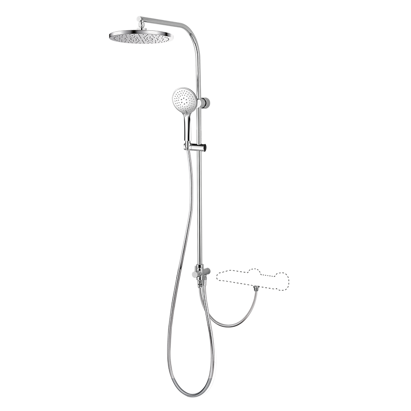 058764 PREMIUM Фиксированный колонок для внешних смесителей Хром GRB MIXERS 