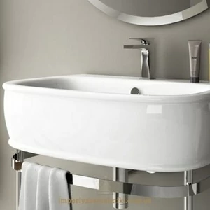 AZL004 Подвесная раковина настенная овальная ArtCeram  белая