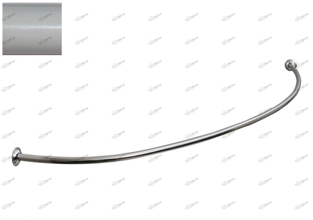 Карниз для ванны Aquanet Augusta полукруглый 170x90 белый 00241486