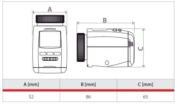 Giacomini Электронная хронотермостатическая головка для радиатора sun-id-1464289 - Вид №1