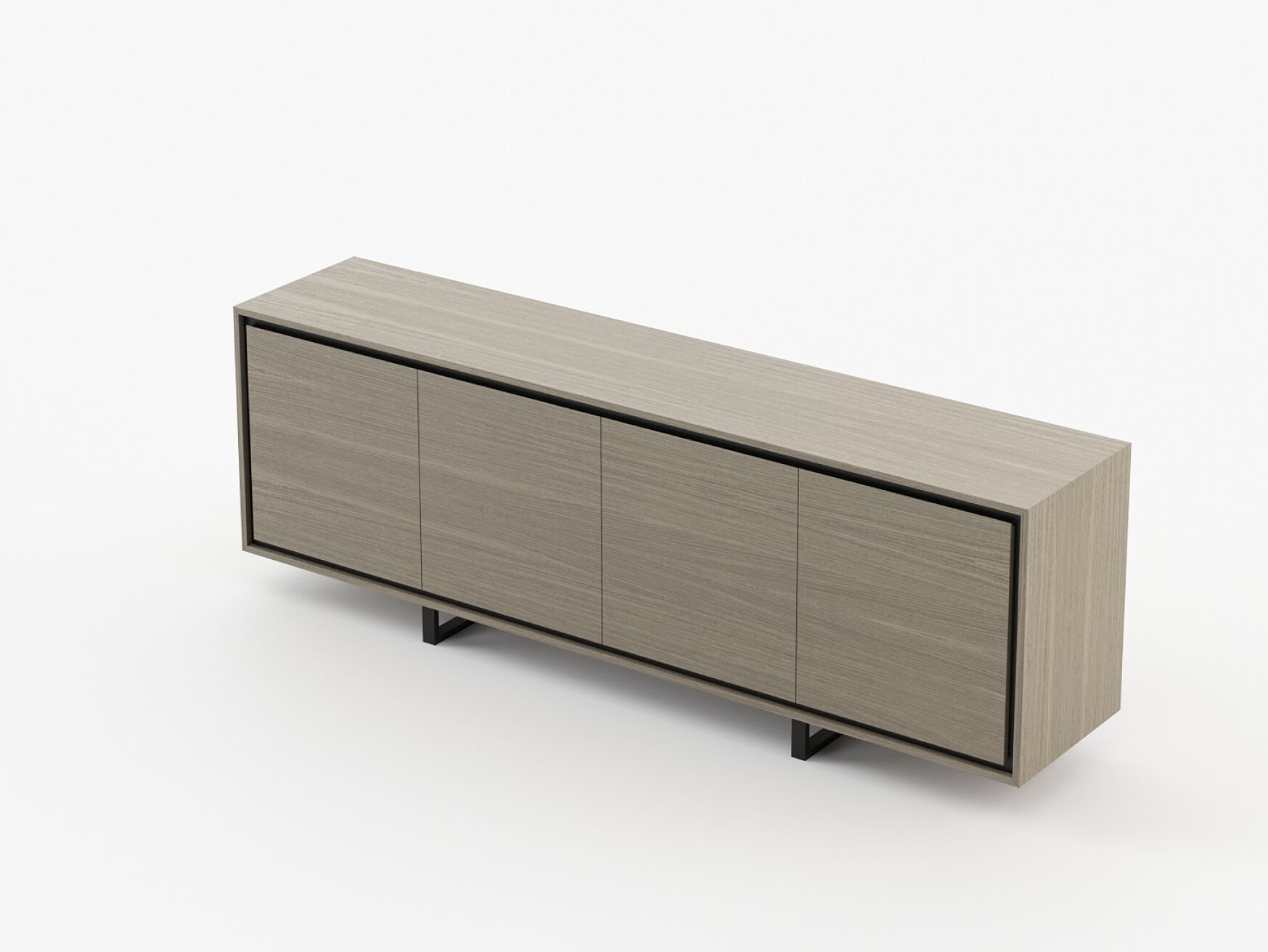 Шкаф из ясеня с распашными дверями Laskasas ARCH-00050003 - Вид №2