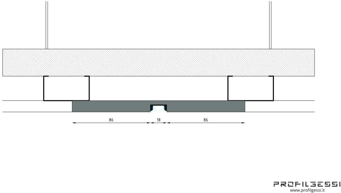 Profilgessi Светодиодный профиль прямого света Illuminazione sun-id-1352279 - Вид №7