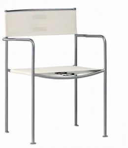 Alias Штабелируемый садовый стул с подлокотниками Green