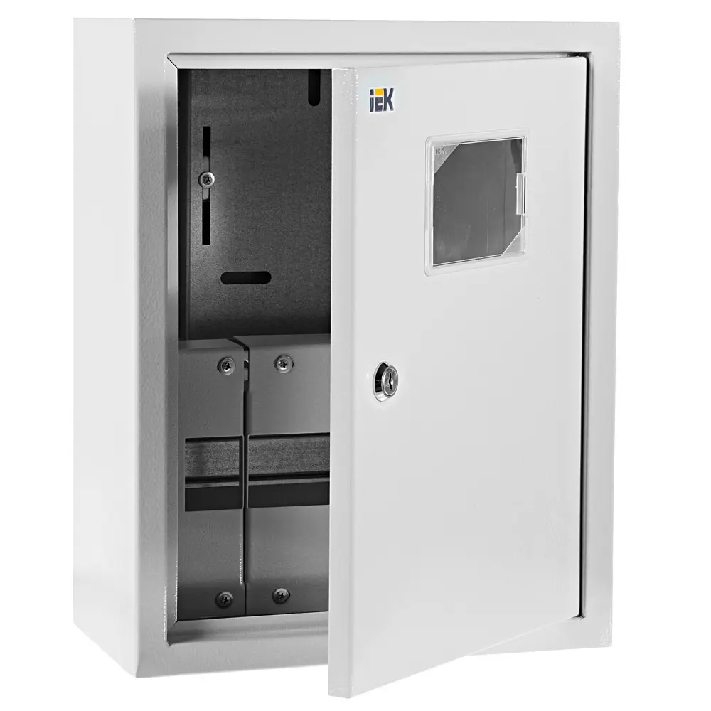 Металлический щит распределительный IEK ЩУРН-1/12зо-1 на 12 модулей 12407238 STLM-0002132 - Вид №1
