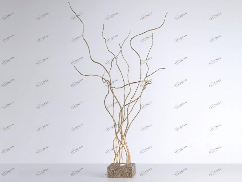 Serip Настольная галогенная лампа из бронзы ручной работы Wind 6036