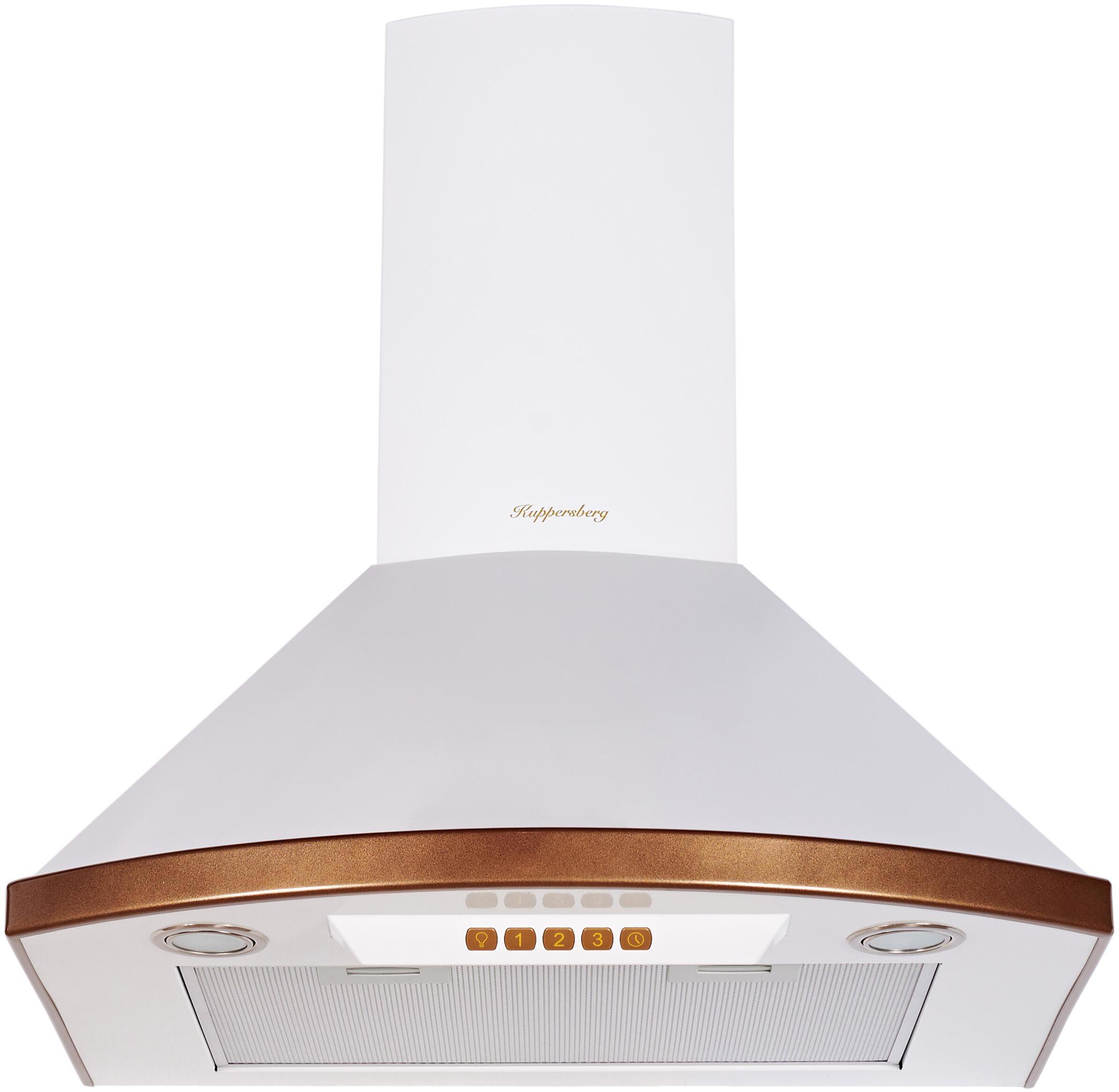92708281 Вытяжка BONA 60 W Bronze 59.5 см цвет белый STLM-0536484 KUPPERSBERG