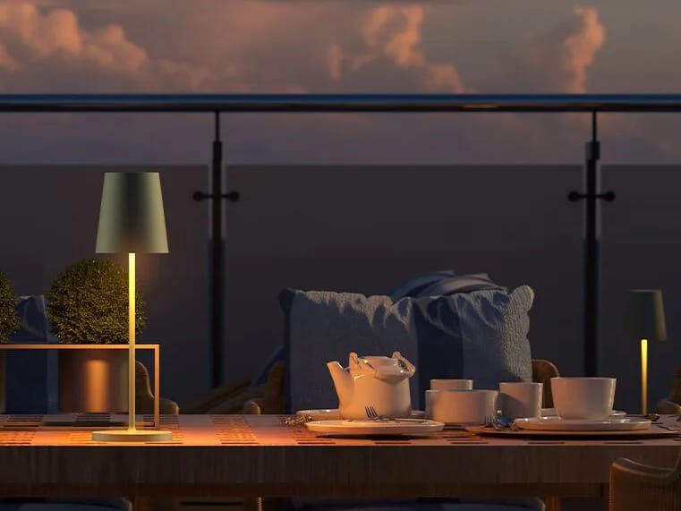 Аккумуляторная настольная лампа Novalux VISaVIS ARCH-00054137