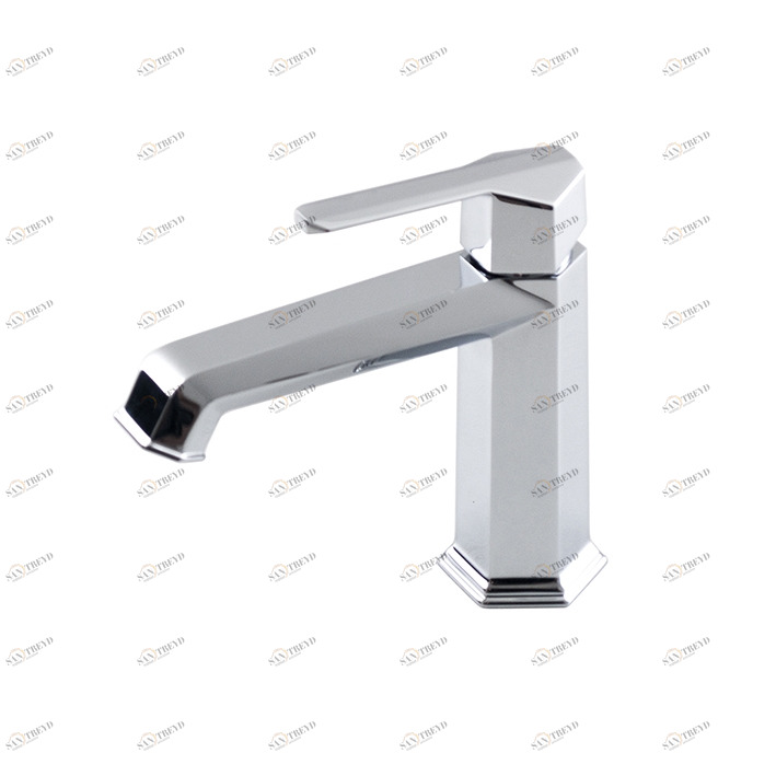 Смеситель для раковины, однорычажный, 3/8 "". Керамический картридж Ø25 мм Длина шлангов 480 мм. Без всплывающих отходов. Расход 9 л / мин. при 3 барах.  Chelsea smart box basin NOKEN 100155961  CHROME 