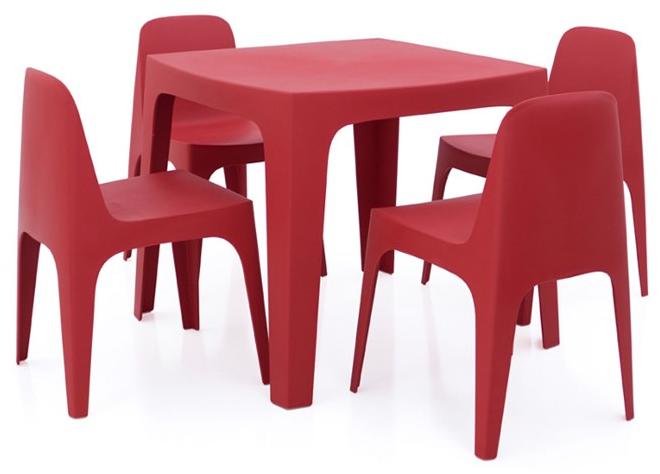 VONDOM Квадратный садовый стол Solid 55025 - Вид №2