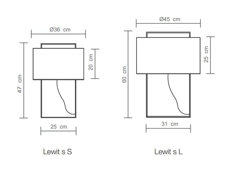 Железная светодиодная настольная лампа luxcambra LEWIT SOBREMESA ARCH-00118471 - Вид №7